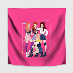 Скатерть для стола Blackpink anime poster, цвет: 3D-принт