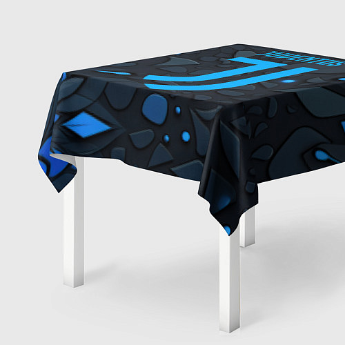 Скатерть для стола Juventus blue logo / 3D-принт – фото 2