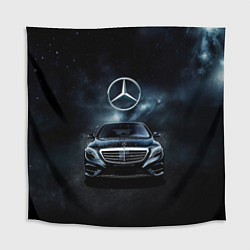 Скатерть для стола Mercedes Benz black, цвет: 3D-принт