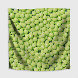 Скатерть для стола Узор из теннисных мячей, цвет: 3D-принт