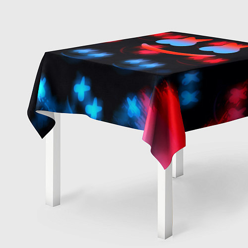 Скатерть для стола Marshmello skibidi dob dob / 3D-принт – фото 2