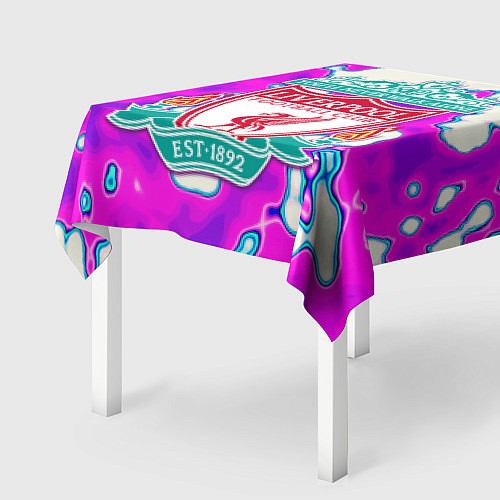 Скатерть для стола Ливерпуль спорт клуб / 3D-принт – фото 2