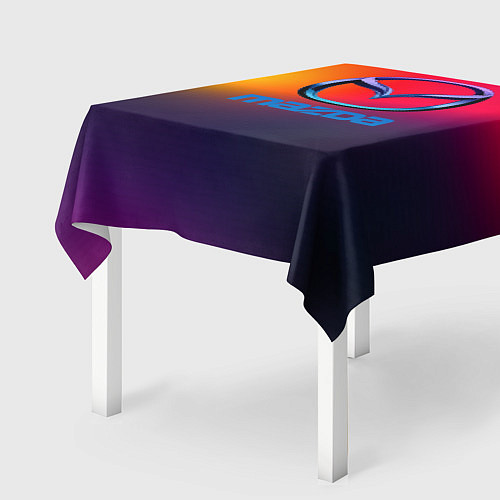 Скатерть для стола Mazda gradient / 3D-принт – фото 2