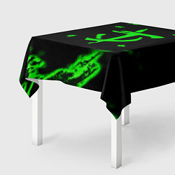 Скатерть для стола Doom symbol game, цвет: 3D-принт — фото 2