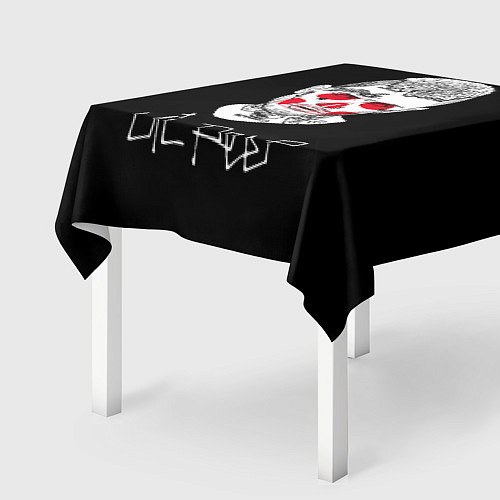 Скатерть для стола Lil Peep idol 2023 / 3D-принт – фото 2