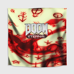 Скатерть для стола Doom Eteranal символы марса, цвет: 3D-принт