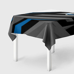 Скатерть для стола Volvo - blue sport, цвет: 3D-принт — фото 2