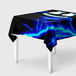 Скатерть для стола Маршмэллоу шторм, цвет: 3D-принт — фото 2