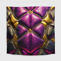 Скатерть для стола Текстурная кожа в космическом стиле костюма жука, цвет: 3D-принт