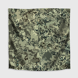 Скатерть для стола Оливковый хаки паттерн, цвет: 3D-принт