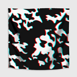 Скатерть для стола Камуфляж глитч, цвет: 3D-принт