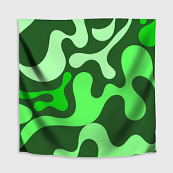 Скатерть для стола Камуфляж зеленый крупный, цвет: 3D-принт