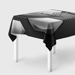 Скатерть для стола Lexus карбон стиль, цвет: 3D-принт — фото 2