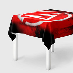 Скатерть для стола Linkin Park: Red style, цвет: 3D-принт — фото 2