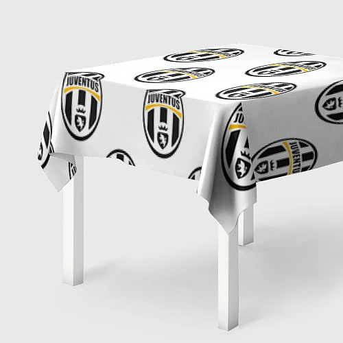 Скатерть для стола Juventus Pattern / 3D-принт – фото 2