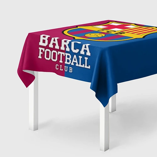 Скатерть для стола Barca Football / 3D-принт – фото 2