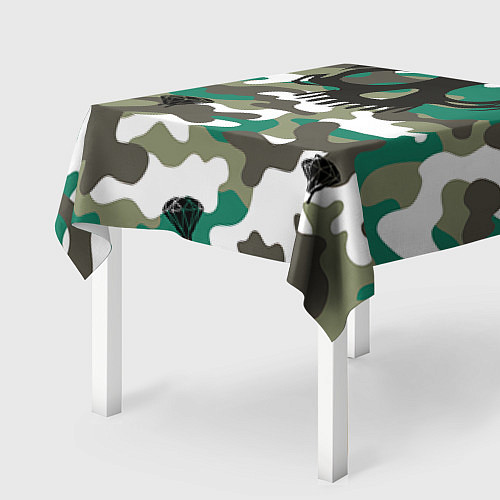 Скатерть для стола Камуфляж / 3D-принт – фото 2