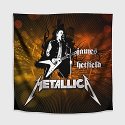 Скатерть для стола Metallica: James Hetfield, цвет: 3D-принт