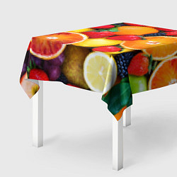 Скатерть для стола Мультифрукт, цвет: 3D-принт — фото 2