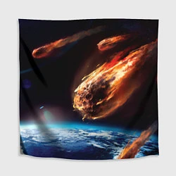 Скатерть для стола Метеориты, цвет: 3D-принт