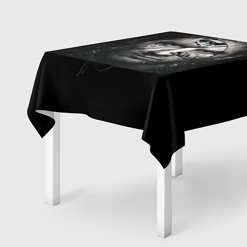Скатерть для стола Messi Black / 3D-принт – фото 2