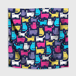 Скатерть для стола Котятки, цвет: 3D-принт