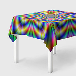 Скатерть для стола Красочная иллюзия, цвет: 3D-принт — фото 2