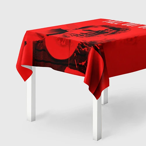 Скатерть для стола FOB: Red USA / 3D-принт – фото 2