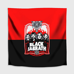 Скатерть для стола Black Sabbath: Red Sun, цвет: 3D-принт