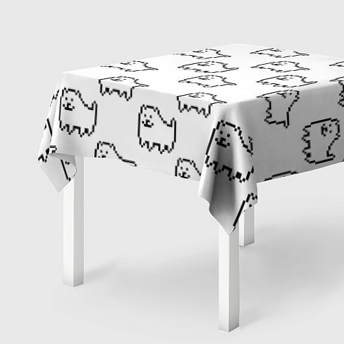 Скатерть для стола Undertale Annoying dog white / 3D-принт – фото 2