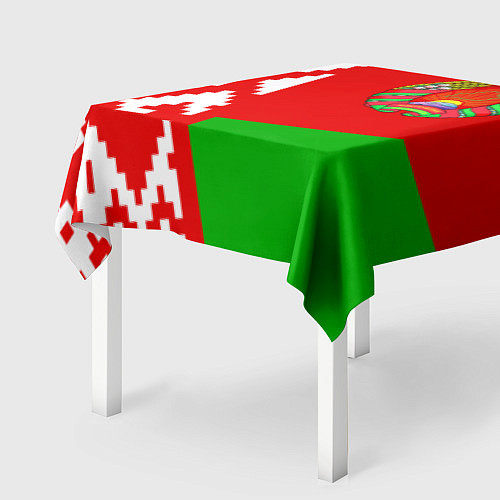 Скатерть для стола Патриот Беларуси / 3D-принт – фото 2