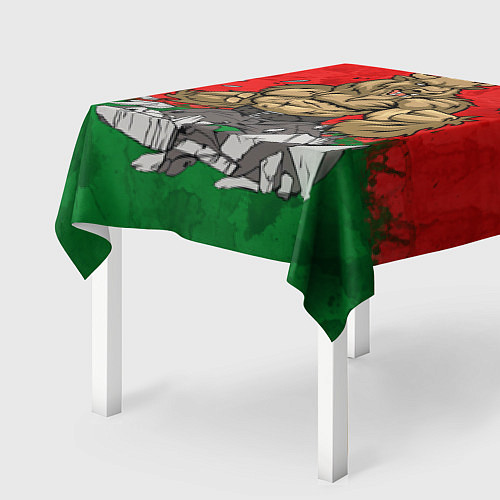 Скатерть для стола Белорусский зубр / 3D-принт – фото 2