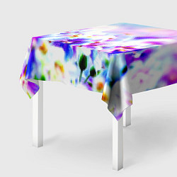 Скатерть для стола Цветочное поле, цвет: 3D-принт — фото 2