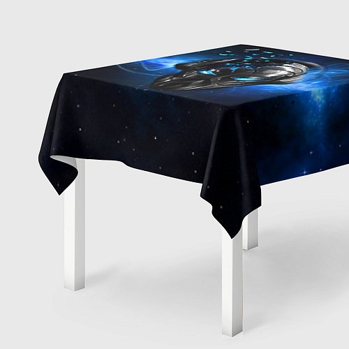Скатерть для стола Pirate Station: Blue Space / 3D-принт – фото 2