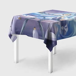 Скатерть для стола Hatsune Miku, цвет: 3D-принт — фото 2