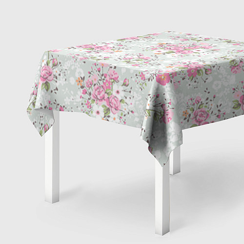 Скатерть для стола Flower pattern / 3D-принт – фото 2