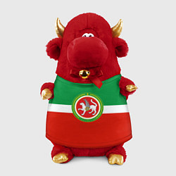 Игрушка-бычок Татарстан: флаг цвета 3D-красный — фото 1