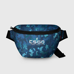 Поясная сумка Cs:go - Cobalt Disruption Ржавый кобальт, цвет: 3D-принт
