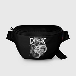 Поясная сумка Dethklok: Goat Skull, цвет: 3D-принт