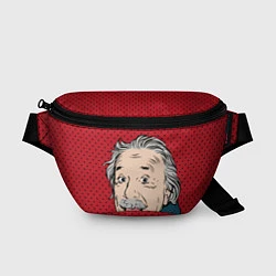 Поясная сумка Альберт Эйнштейн: Поп-арт, цвет: 3D-принт