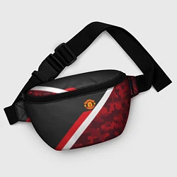 Поясная сумка Man UTD FC: Sport Camo, цвет: 3D-принт — фото 2