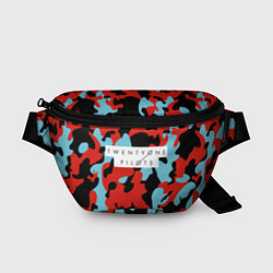 Поясная сумка TOP: Military Brand Colors, цвет: 3D-принт