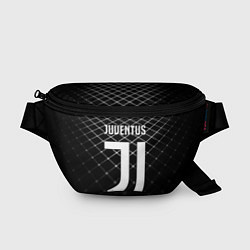 Поясная сумка FC Juventus: Black Lines, цвет: 3D-принт