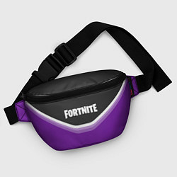 Поясная сумка Fortnite Violet, цвет: 3D-принт — фото 2