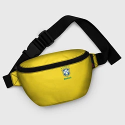 Поясная сумка Сборная Бразилии, цвет: 3D-принт — фото 2