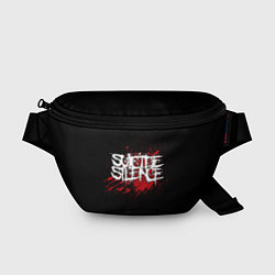 Поясная сумка Suicide Silence Blood, цвет: 3D-принт