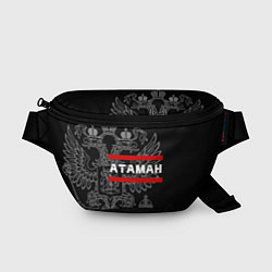 Поясная сумка Атаман: герб РФ, цвет: 3D-принт