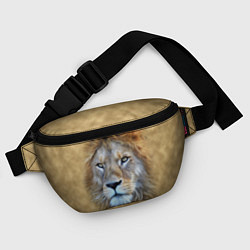 Поясная сумка Песчаный лев, цвет: 3D-принт — фото 2