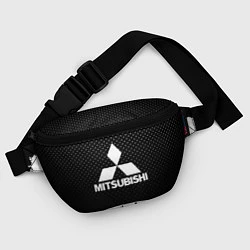 Поясная сумка Mitsubishi: Black Side, цвет: 3D-принт — фото 2