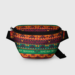 Поясная сумка Hakuna Matata, цвет: 3D-принт